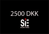 2500 DKK Gavekort